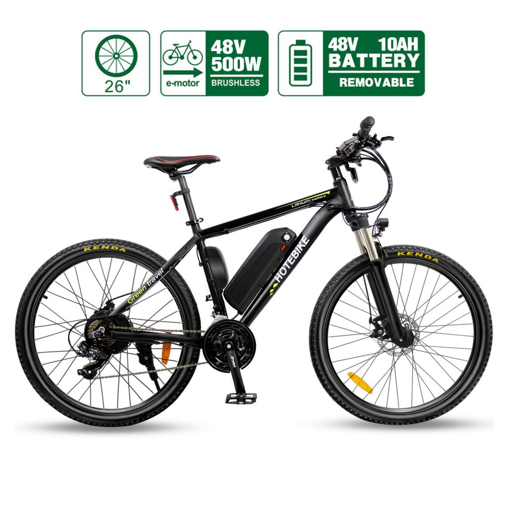 A6AD26 48V 500W Electric Mountain Bike – Unleash the Trail