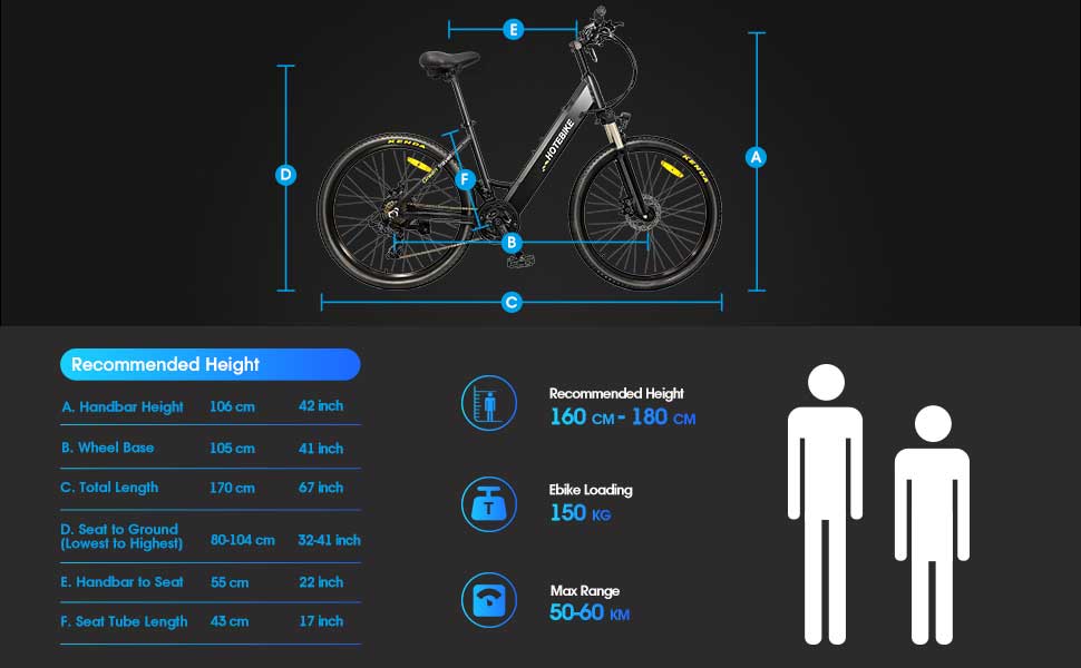 HOTEBIKE 36V 350W 26 Электрический городской велосипед – скрытый аккумулятор, передачи Shimano, запас хода 50 миль 12 HOTEBIKE 36V 350W 26 Электрический городской велосипед – скрытый аккумулятор, передачи Shimano, запас хода 50 миль - Городской электрический велосипед - 12
