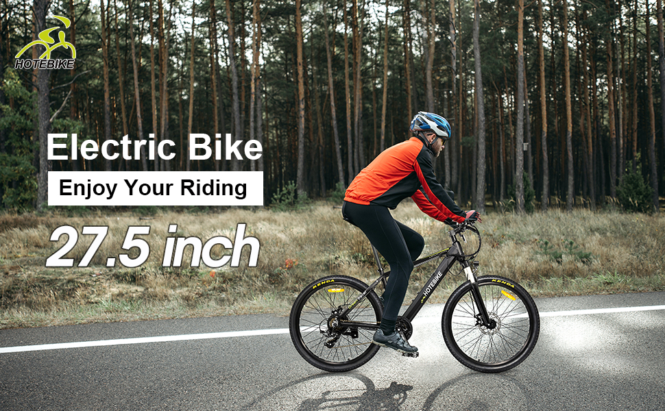 HOTEBIKE A6AH27.5 Электрический горный велосипед – 27.5 36V 350W со съемным аккумулятором – Комфортные поездки на работу и по бездорожью без пота 1 HOTEBIKE A6AH27.5 Электрический горный велосипед – 27.5 36V 350W со съемным аккумулятором – Комфортные поездки на работу и по бездорожью без пота - Электрический велосипед Канада - 1