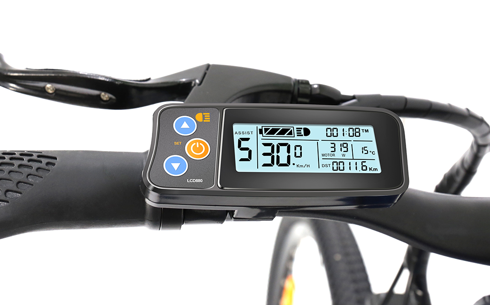 HOTEBIKE A5(26) Electric City Bike – рама 26 дюймов, скрытый аккумулятор 36V, двигатель 350W – плавные поездки по городу и практичное использование 7 HOTEBIKE A5(26) Electric City Bike – рама 26 дюймов, скрытый аккумулятор 36V, двигатель 350W – плавные поездки по городу и практичное использование - Городской электрический велосипед - 7