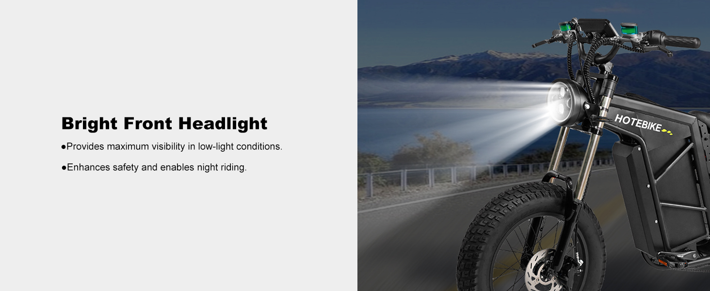HOTEBIKE Q1 36V 250W Electric Dirt Bike – 20 Off-Road Beast with 13AH Removable Battery & 120km Range 6 HOTEBIKE Q1 36V 250W Electric Dirt Bike – 20 Off-Road Beast with 13AH Removable Battery & 120km Range - Fat Tire Electric Bike - 6
