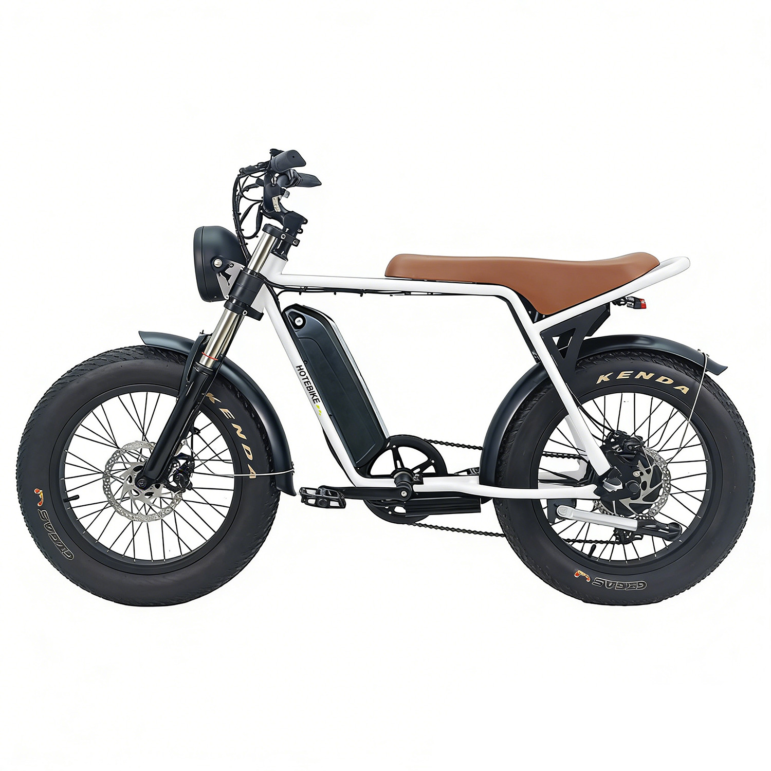 HOTEBIKE 20 Fat Tire Electric Bike – 250W Motor, 48V Battery, All-Terrain Beast